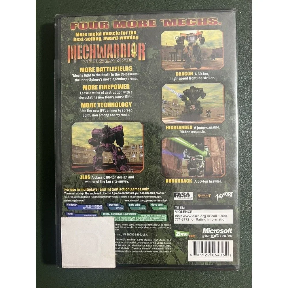 Mech Warrior 4 